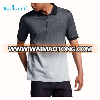 Sublimation Print 100% Polyester Men Polo T Shirt